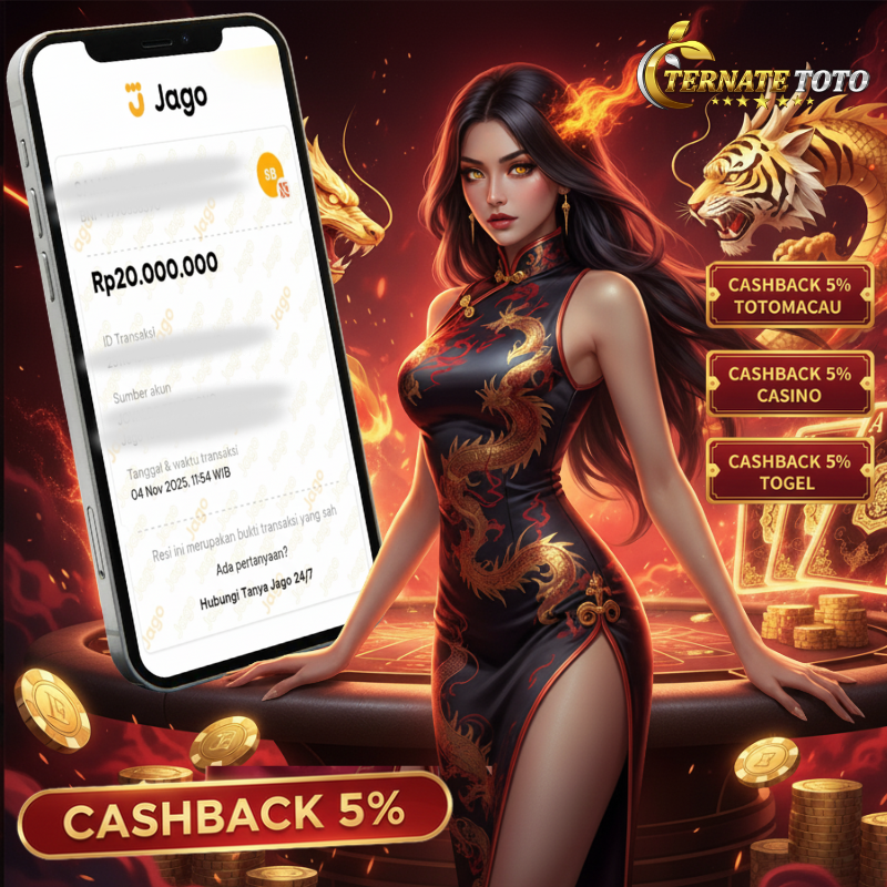 TERNATETOTO - MENANG CASINO DRAGON TIGER Rp.20,000,000,-